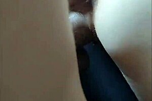 wife and muscular husband filming beautiful close up porno!