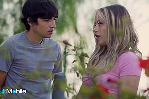 anna claire clouds shows off her perfect body as she seduces her stepson with blowjob, doggystyle, riding, cowgirl, missionary, spooning, sideways, and cunilingus in a shaved pussy creampie.