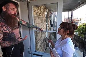 Curvy Milf Pawg Saleswoman Melody And Jasin Explore Fuck Machine Fun In Dungeon With Big Natural Tits And Hairy Pussy