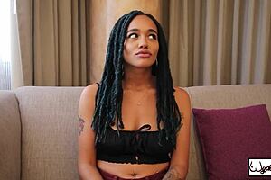 Julie Kay trimmed pussy BDSM with King Noire