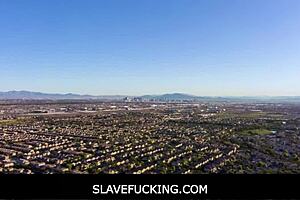 Chloe Surreal bounces big natural tits during free use slavefucking