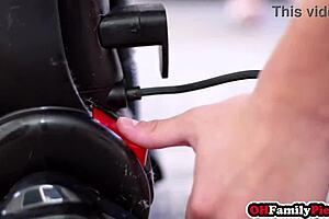 Two Seductive Stepmoms Give Lucky Stepson Intense Pov Double Blowjob in Hot Threesome Action