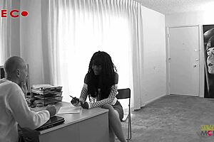 i'm craving to bang that ebony milf in the office with deepthroat and doggystyle