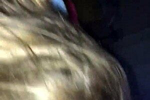 she's sucking like a real champ