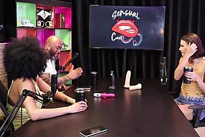 debora andrade shines in sensual cast part 2 with sheer red outfits and hot group vibes 🔥