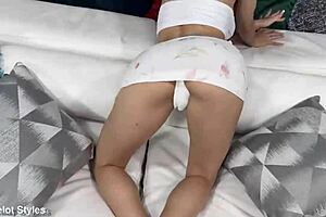 I felt so excited during my first casting as sexy isis bennett with tight anal and gaping asshole