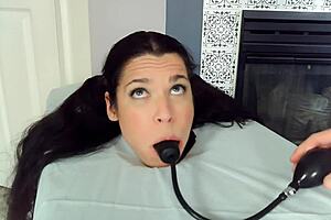 Ever Wonder Why This Helpless Female Head Is Just Perfect For Deepthroat And Gagging In Bdsm Play?