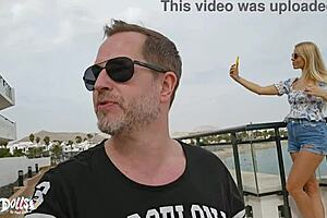 Lynna nilsson suggests a hardcore anal fuck leading to cum in mouth on the beach.