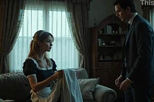 i-i'm a 50-year-old man falling hard for my young 18+ blonde maid in this forbidden love story