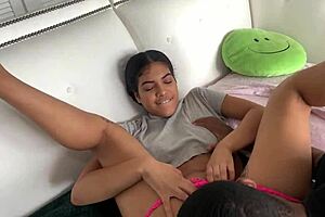 cheating boyfriend sneaks over to fuck the neighbor's wet pussy doggystyle 😏