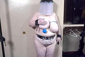 i feel so sensual with my big natural tits as slut sub curious fern in this homemade roleplay suffering session