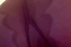 nylon mistress elza koms dominates with ass worshiping and feet in lingerie and heels