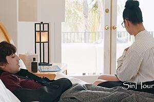 I'm not your fuck buddy, but I'll do this for you with my big tits and ass, says Dana Vespoli to Ricky Spanish.