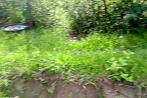 Outdoor sex with mature milf giving good cock sucking and wet pussy action