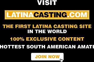 Whoa, this hot Latina milf takes rough doggystyle pounding in homemade amateur pov casting with bubble butt action 😏