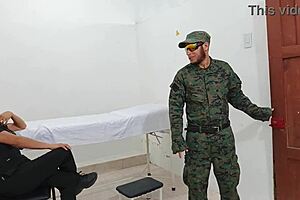 Doctora latina you getting perverted in the military hospital fucking patients right in the consulta like a total puta?