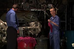 i start by licking her twat, which gets this horny blonde whore all revved up. then i go for that balls-deep anal impaling she craves so much.