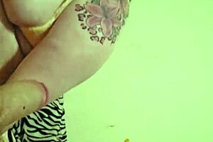 i love watching amateur bbw mature milf sandra come out of retirement to give a sloppy blowjob on that veiny dick