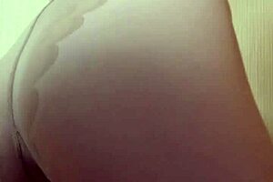 nylon mistress elza koms dominates with ass worshiping and feet in lingerie and heels