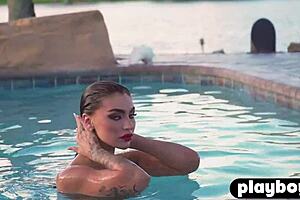 Feeling So Aroused As Glamorous All Natural Milf Emily Rinaudo Strips Naked And Poses With Big Tits And Ass