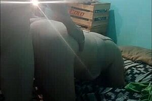 why are we fucking doggystyle on the bed in front of the webcam with my emo thong pulled aside?