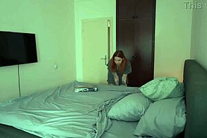 hey stepson, i'm stuck under the bed, can you help me out with some rough doggystyle action?