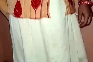 Newly married indian girl serves father-in-law sexually while husband works overtime in taboo roleplay encounter