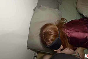 uh, i snuck into my stepmother's room to face fuck her deep and cum right in her throat, so intense..