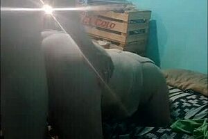 why are we fucking doggystyle on the bed in front of the webcam with my emo thong pulled aside?