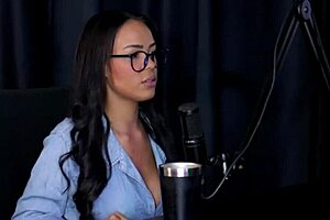 i can't believe how naughty alice vasconcelos gets in this porn cast brazil interview part 2 on sheer red