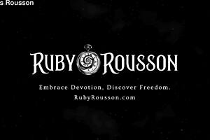 Ruby Rousson Leads 20-Second Countdown for Premature Ejaculation Training in Retro Femdom Jerk Off Instructions