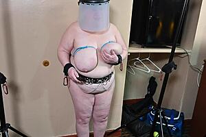 i feel so sensual with my big natural tits as slut sub curious fern in this homemade roleplay suffering session