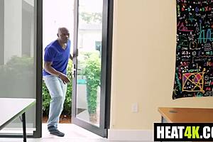 Parent teacher meeting turns intense as Melanie Hicks tells Will Tile about big ass pov action