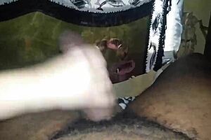 Oh man, I can't believe local thot Cheri is sucking that huge BBC like this...