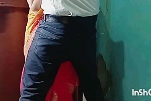 Indian desi local village girl gets tight pussy fucked in first time sex with hot bhabhi