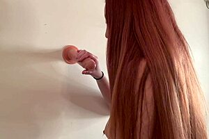 Italian milf Artemisia Love with big tits enjoys a solo dildo handjob session in her room