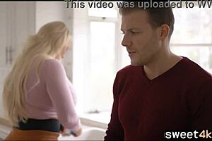 Big ass stepmom and son engage in squirting pussy action with huge tits blonde mommy in hospital sexy hardcore spooning.