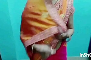 Indian desi local village girl gets tight pussy fucked in first time sex with hot bhabhi