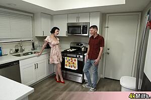 oh gosh beautiful french stepmom she likes to play those fetish games with me ya know