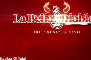 we two hot latina lesbians lick and strapon fuck each others wet pussies wildly