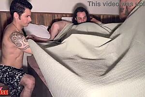 THIS PLUS SIZE WIFE WAKES UP HORNY AFTER HUSBAND LEAVES FOR WORK!