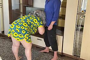 Homemade Anal Sex Featuring Milf with Big Ass and Natural Big Tits