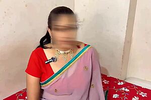 Village bhabhi tempts devar by showing off her huge boobs in lusty encounter