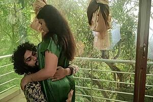 Intense Desi Couple Shares Passionate Kisses, Gentle Licks, And Muscular Bodybuilder Foreplay In First-Time Bedroom Encounter With Beautiful Big Ass Girlfriend