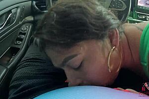 POV Blowing SD And Getting Face Painted Outdoors In Public Cumshot Facial