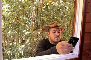 Stepdaughter gets rough doggystyle pounding from me at home with huge cock deep in her wet latina pussy while mom is away