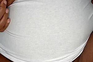 BBW Mom Indulges In Solo Play While Hubby Is Away