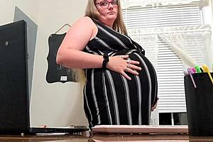 so, your teacher is giving you joi in her office, but wait, you got me pregnant, what now?