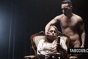 Blonde Doctor Nikky Thorne Dominated in Intense Double Penetration