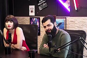 What are the best moments from Lady Snow and Lord Kenobi in Sensual Cast? Part 5 on Sheer Red shows interracial group sex and bdsm.